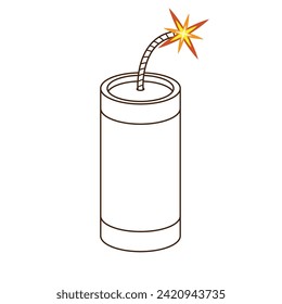 The Illustration of Firecracker US