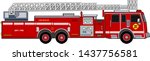 illustration of a firefighter car