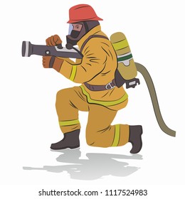 Fireman Drawing Images Stock Photos Vectors Shutterstock