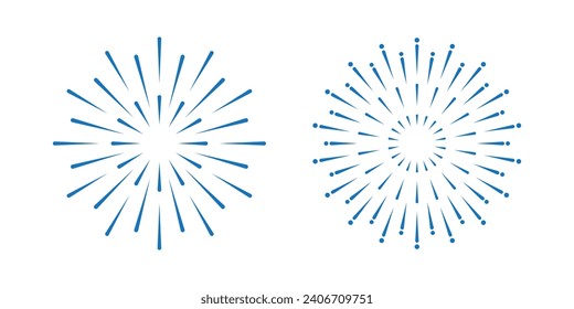  illustration of a fireworks eps file