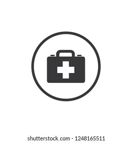 illustration of first aid kit icon