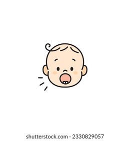 Illustration of Baby’s First Tooth