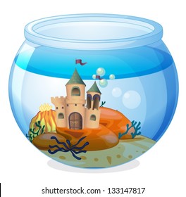 Illustration Of A Fish Bowl