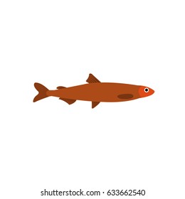 Illustration of Fish isolated on white background