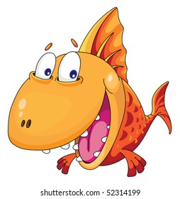 Illustration of fish smiles