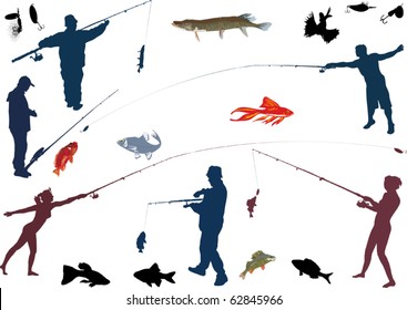 21,122 Man fishing isolate Images, Stock Photos & Vectors | Shutterstock