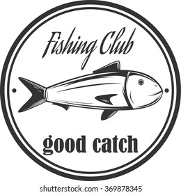 illustration of a fishing club