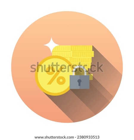 Illustration of a fixed loan rate