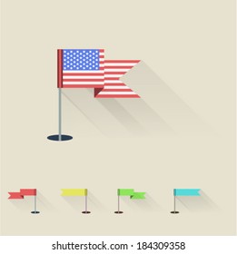 Illustration of flag