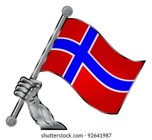 illustration of flag