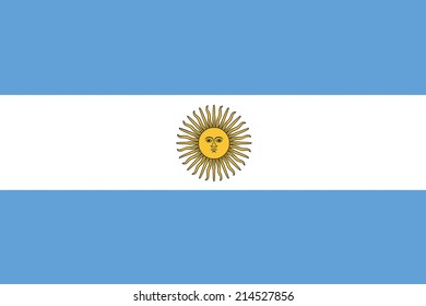 An Illustration of the flag of Argentina