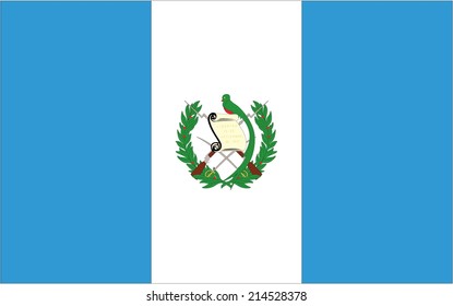 An Illustration of the flag of Guatemala
