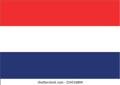 An Illustration of the flag of Netherlands