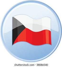 illustration of flag on white