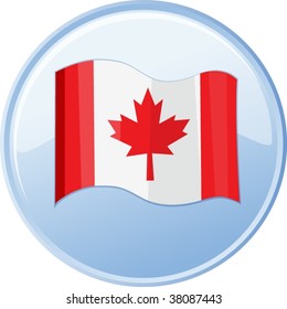 illustration of flag on white
