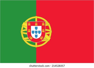 An Illustration of the flag of Portugal