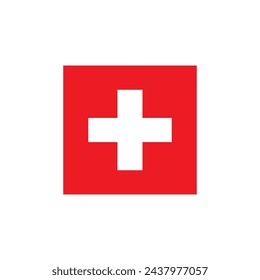 Abbildung der Flagge der Schweiz