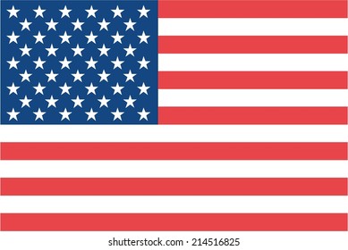 An Illustration of the flag of the United States of America
