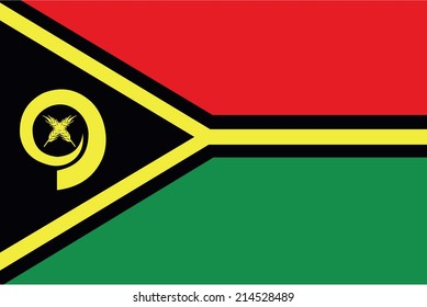 An Illustration of the flag of Vanuatu