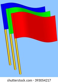 Illustration of the flags set icons