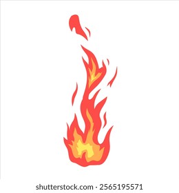 Illustration of Flames or fire