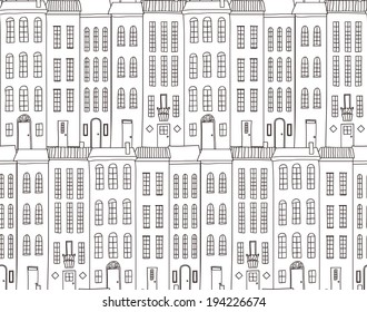Illustration of flashy streets.