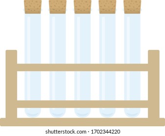 Illustration of flask.
Illustration of glass bottle.