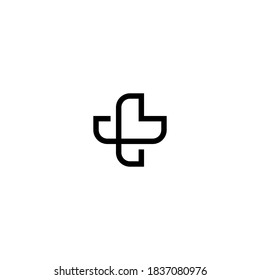 Illustration of Flat Add Sign Vector Plus Symbol Background place icon logo vector world