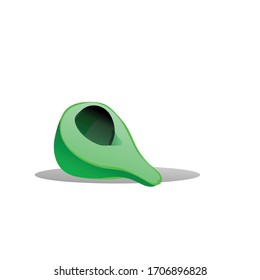 Illustration Flat design of avocados 