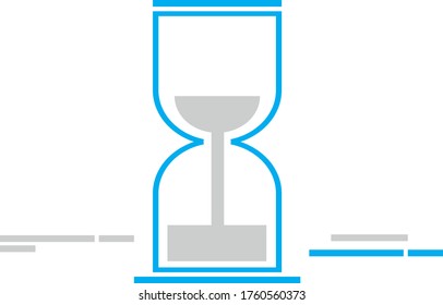 ilustración de un vector de icono de vidrio plano