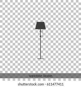 Illustration of floor lamp.