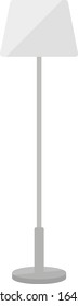 Illustration of floor stand light.