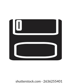 illustration floppy flat icon symbol