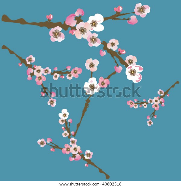 Illustration Floral Background Stock Vector Royalty Free 40802518 8923