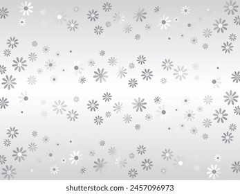 Illustration of floral pattern background