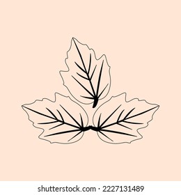 ilustración de un fondo abstracto de flor