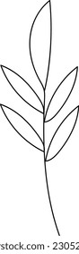 illustration of a flower, black and white flower, botanical vector, outline, illustration, nature, flower, summer