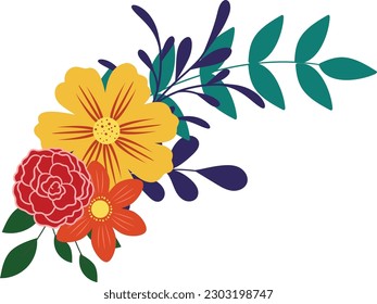 Illustration of Flower Bouquet for Decoration