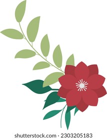 Illustration of Flower Bouquet for Decoration