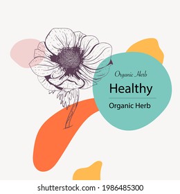 illustration flower for decoration or as a background.Illustration of decoration, elements, background