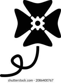 Die Illustration von Blumensymbol-Vektorgrafik.
Geeignet für Pflanzen- oder Grünpflanzen.