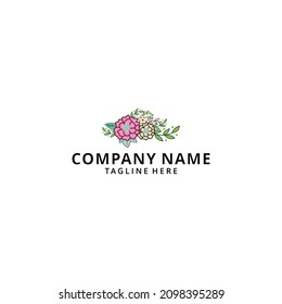  logotipo de flor de ilustración Diseño de vectores