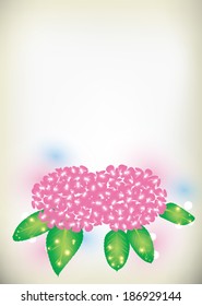 It is an illustration of flower material.