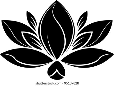 Illustration Flower Silhouette