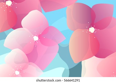 illustration with flowers