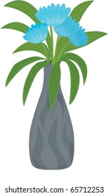 Illustration of flowers on a white background