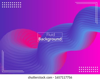 illustration of fluid color patterns background fluorescent color gradients with modern geometric dynamic motion styles. suitable for background, poster, cover, landing page.