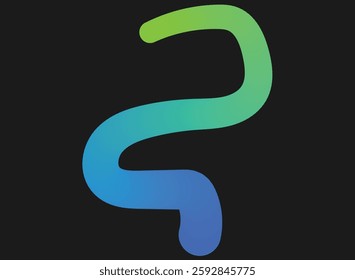 Illustration of an Fluid Line Gradient