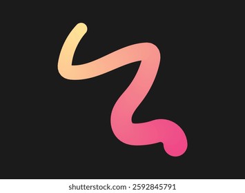 Illustration of an Fluid Line Gradient