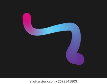 Illustration of an Fluid Line Gradient